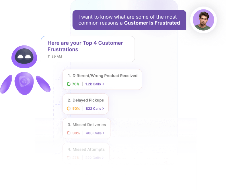 Chat with Data AI analyst interface with conversation collections and natural language queries